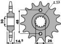 Звезда PBR 339-17 (JTF339-17)