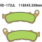 Тормозные колодки Vesrah VD-172JL